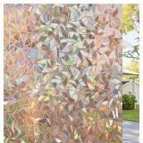 NEW-$54 Rainbow Window Film Privacy, 2 Pcs