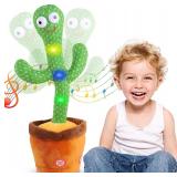 NEW $32 Dancing Talking Cactus Toy