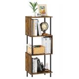 NEW-$43 4 Tier Bookshelf S-Shaped Small