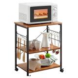 NEW $190 Kitchen Cart 3-Tier
