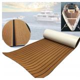 NEW-$80 EVA Faux Teak Decking Sheet