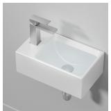 NEW-$69 KES Bathroom Sink Small Sink 12'X7