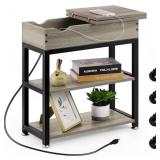 NEW-$74 Industrial Nightstand