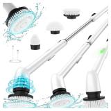 NEW $50 Electric Spin Scrubber with 3 Brush Heads