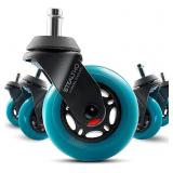 NEW-$44 Office Chair Caster Wheels Replacement,5Pc