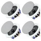New $217 6.5 inch 640 Watts Ceiling Speakers 4pk