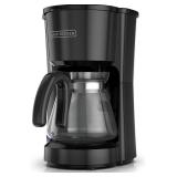$48 Black + Decker 5 Cup Coffee Maker
