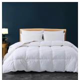 $85 (K) White Comforter