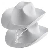 2-Pack Kids Felt Cowboy Hat