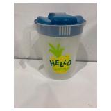 NEW Summer Plastic Drink Pitcher w/ Lid