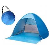 NEW-$36 Easy Pop Up Beach Tent Sun Shelter