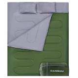 NEW-$75 Double Sleeping Bag, size XL