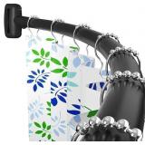 (45 - 75 inch) Curved Shower Curtain Rod