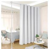 $63 (48-120') White Divider Curtain Rod