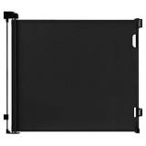 $50 (33x55') Black, Retractable Baby Gate