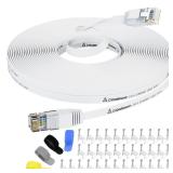 NEW 100FT Cat 6 Ethernet Cable- High Speed 10Gbps