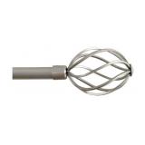 $36 66-120'  Single Curtain Rods Set