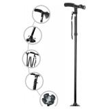 NEW Folding Cane w/LED Light & Foldable