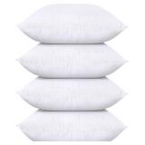 New $43 18x18' 4 pk Throw Pillow Insert