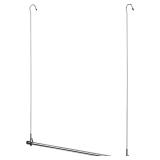 NEW $50 (33.86'x30.32') Closet Rod