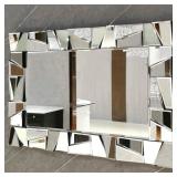 NEW $200 Decorative Wall Mirror 36X24'