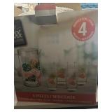 NEW 5pc Pitcher and Tumblers