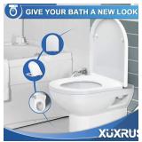 NEW-$60 Toilet Seat Elongated D Shaped
