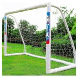 $150 Portable Soccer Goal with Strong PVC Frame