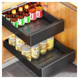$60 15.8' x 16.9' Pull Out Cabinet Organizer
