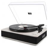 NEW-$177 1 Record Player Wireless Turntable