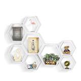 NEW $70 8-Pcs Floating Shelf