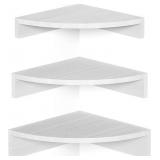 $50 Set Of 3 White Washed Corner Shelves