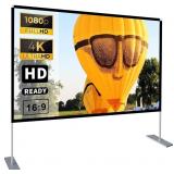 NEW-$99 Projector Screen with Stand 100 inch