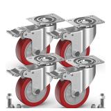 $50 (4') 4-Pcs Caster Wheels
