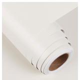$46 (36x200') White Wallpaper