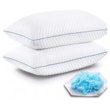 $70 (K) 2PK Shredded Memory Foam Pillow