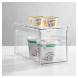 NEW $32 mDesign Plastic Stackable Organizer Bin