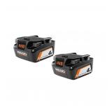 $118 RIDGID 18V 4.0 Ah Lithium-Ion Battery