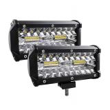 $50 Zmoon Led Light Bar, 2Pcs 240W 24000lm