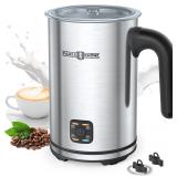 NEW $66 4-In-1 Milk Frother/Steamer, Electric