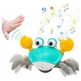 NEW Crawling Crab Toy w/Music & Lights