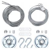 NEW $30 Garage Door Cable & Pulley Kit