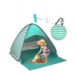 $46 UPF 50+ Easy Pop Up Beach Tent Sun