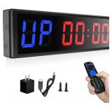 NEW $66 Gym Timer Clock (11.5" x 4" )