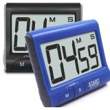 NEW 2PK Digital Magnetic Kitchen Timers