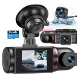 NEW $110 Dash Cam Front and Back & Backup Cam