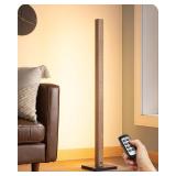 NEW $110 (46") Wood LED Floor Lamp