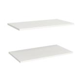 $80 2PK 25" White Shelves