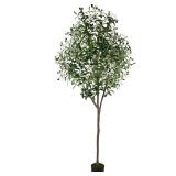 $140 6ft Tall Faux Olive Tree