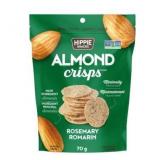 2pk Hippie Foods Almond Crisps Rosemary BB08/13/23